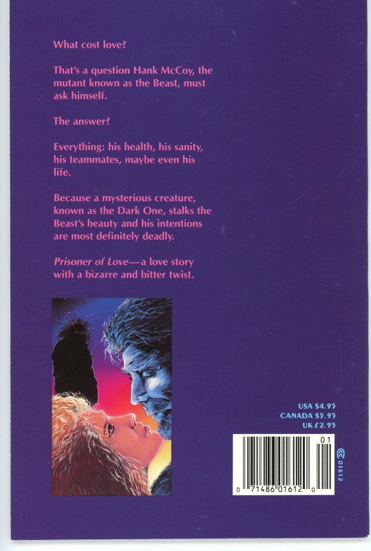 X-Factor Special: Prisoner of Love  VF 1990  Starlin and Guice!