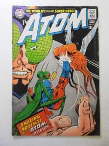 The Atom #33 (1967) VG Condition centerfold detached bottom staple