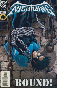 Nightwing #57 VF ; DC | Chuck Dixon Bound Captive Cover