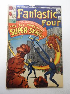 Fantastic Four #18 (1963) PR Condition book-length spine split, cover detached