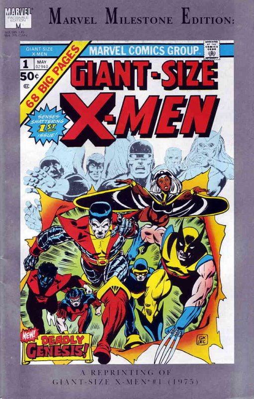 Marvel Milestone Edition: Giant-Size X-Men #1 FN ; Marvel