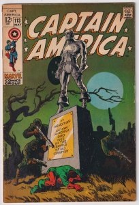 Captain America #113 (1969) Captain America by Jim Steranko