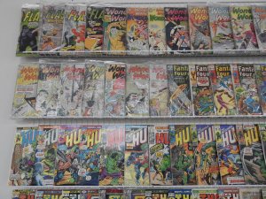 Huge Lot 140+ Silver/Bronze Comics W/ Wonder Woman, Thor, Hulk, +More! SEE DESC