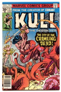 Kull the Destroyer 21 NM 9.4 Marvel 1977