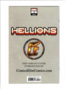 HELLIONS #03 (2020) MIKE MAYHEW | COMICS ELITE | TRADELESS VIRGIN | LTD 1000