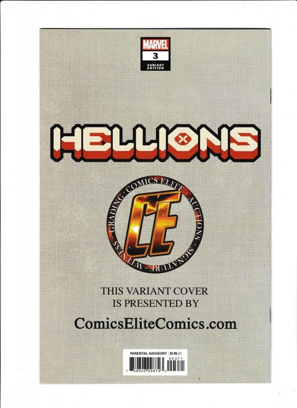 HELLIONS #03 (2020) MIKE MAYHEW | COMICS ELITE | TRADELESS VIRGIN | LTD 1000