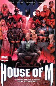 House of M #1 Wraparound Cover (2005) Marvel Comic VF 8.0