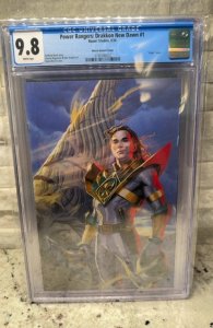 POWER RANGERS DRAKKON NEW DAWN 1 CGC 9.8 MORRIS VIRGIN 2020 BOOM! STUDIOS