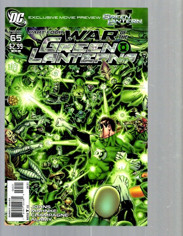 11 Comics Batman #18-21 War of Green Lanterns 64 64 65 66 66 67 Batwoman #8 J448