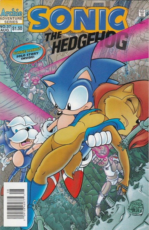 Sonic the Hedgehog 37 VF Newsstand