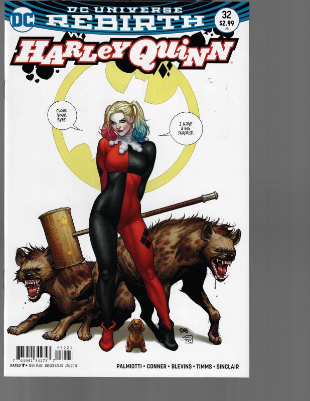 Harley Quinn #32B (DC, 2018) NM- Cho Variant