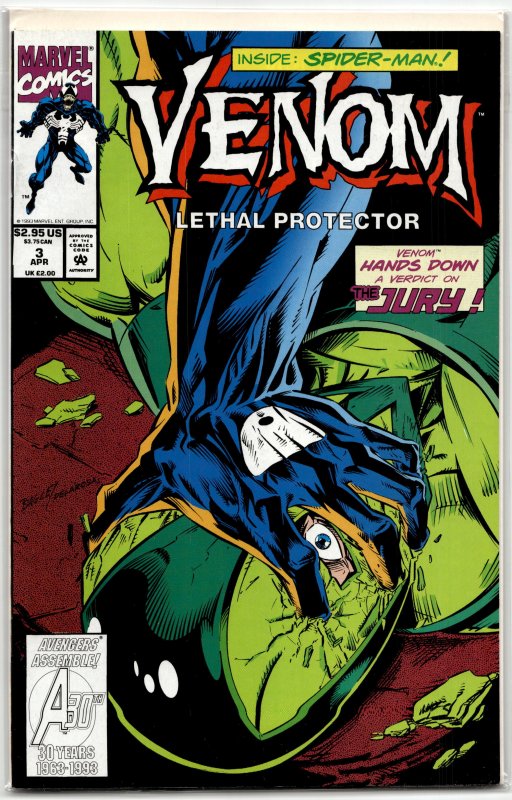 Venom: Lethal Protector #3 (1993) Venom