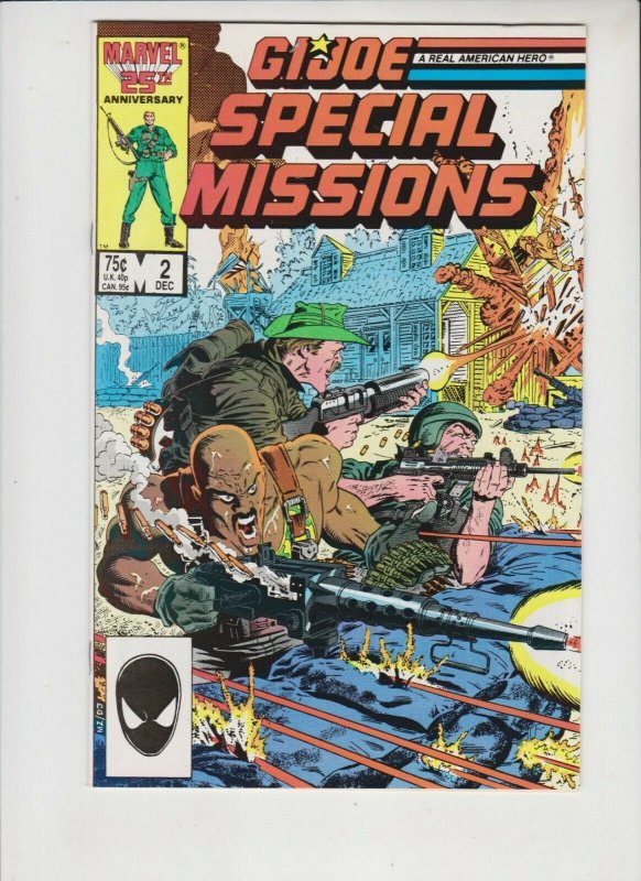 GI JOE SPECIAL MISSIONS V1 # 2 REAL AMERICAN HERO  1985 MARVEL / UNREAD / NM /+