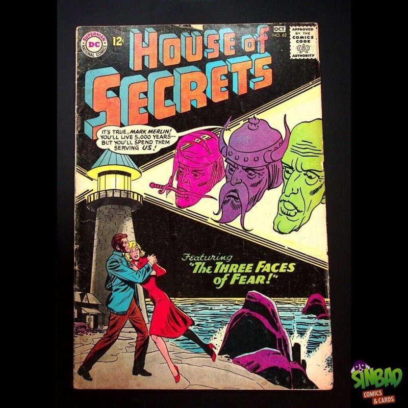 House of Secrets, Vol. 1 62 2nd app. Eclipso