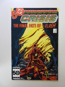 Crisis on Infinite Earths #8 (1985) death of Flash VF condition
