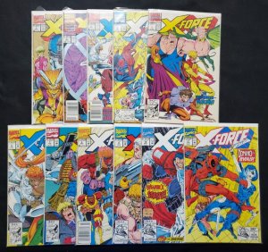 X-Force #1-11 #1 2nd print #2 Is The 2ND Appearance of DEADPOOL Marvel FN-VF