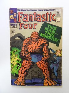 Fantastic Four #51 (1966) VG/FN condition