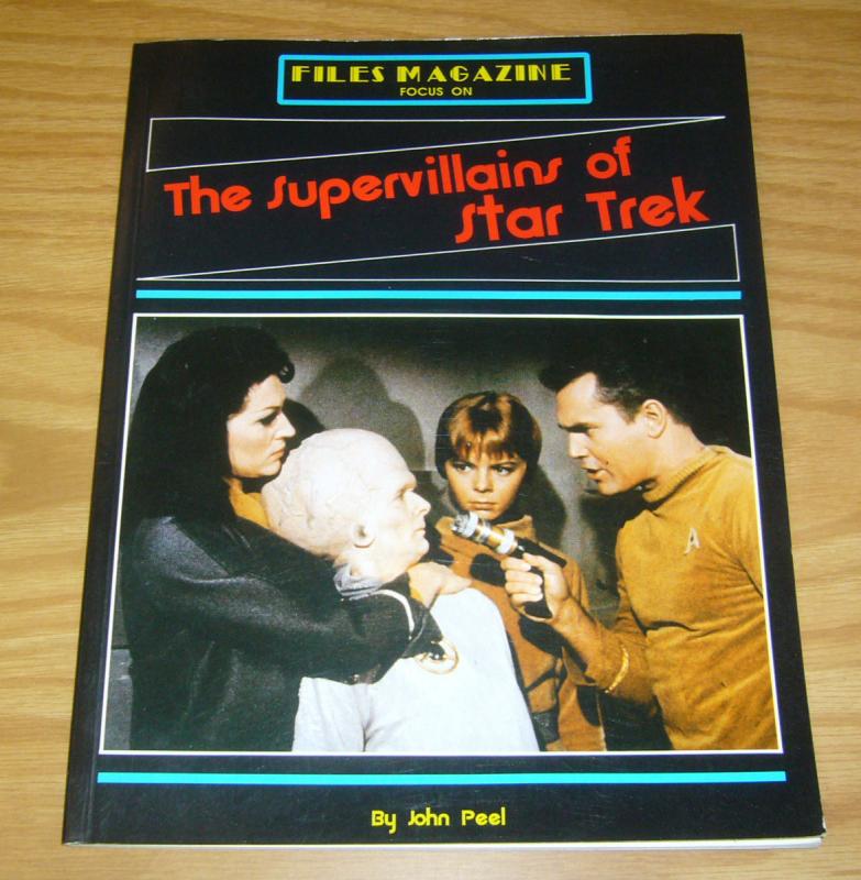 Files Magazine Focus On the Supervillains of Star Trek VF/NM john peel 1988 rare