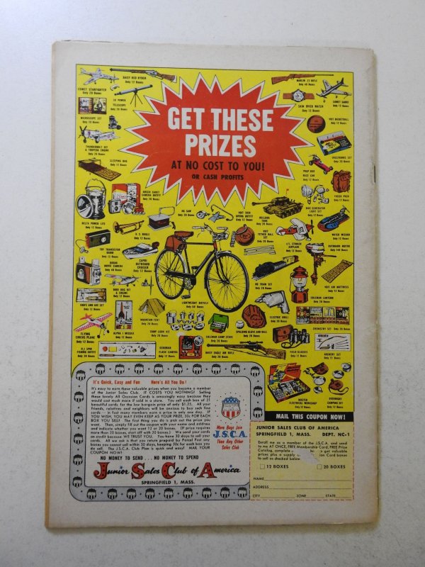 Strange Adventures #102 (1959) VG+ Condition moisture stain, tape pull bc