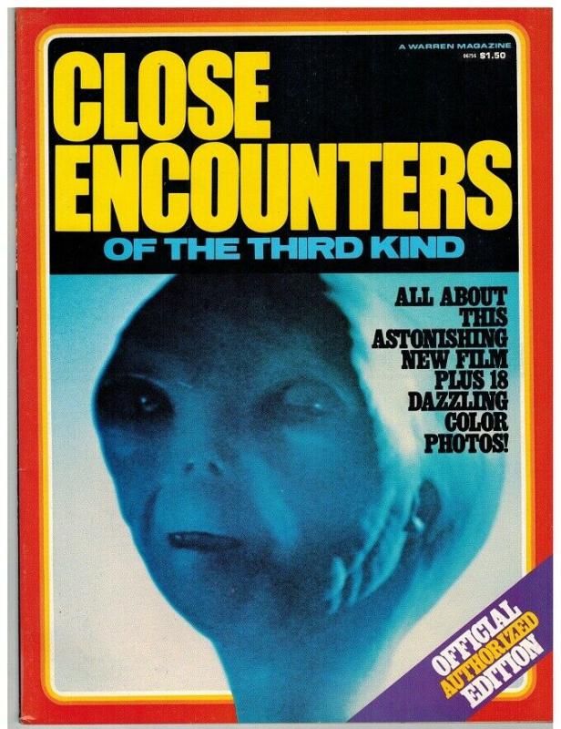 CLOSE ENCOUNTERS OF THE 3RD KIND 1977 WARREN VF OFFICIA