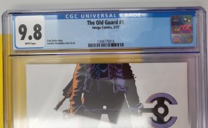 Old Guard #1 CGC 9.8 2017 Image Comics Netflix Movies