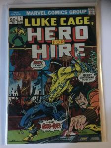 LUKE CAGE HERO FOR HIRE V1 #7 1973  - FN/VF QUALITY