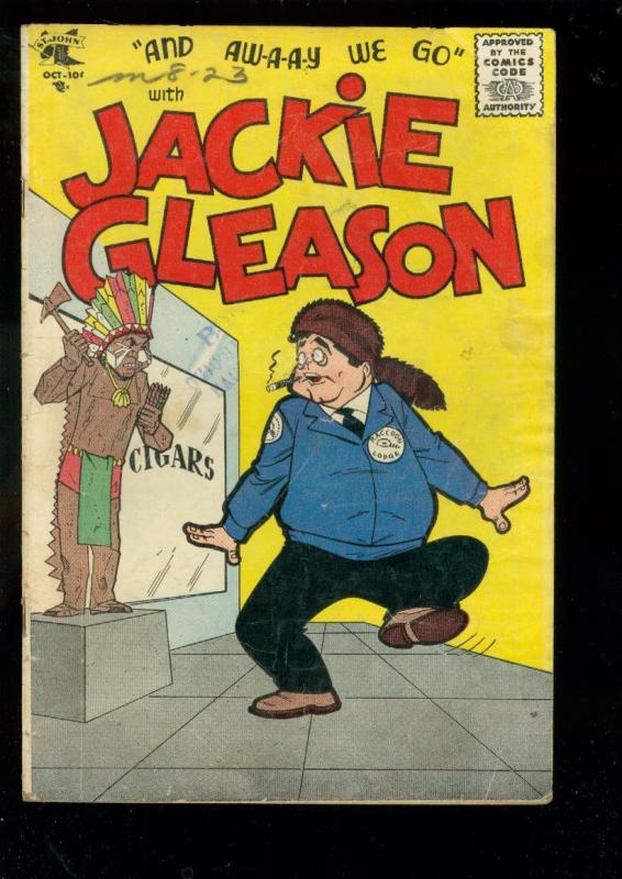 JACKIE GLEASON COMICS#2 1955-HONEYMOONERS-POOR SOUL G-