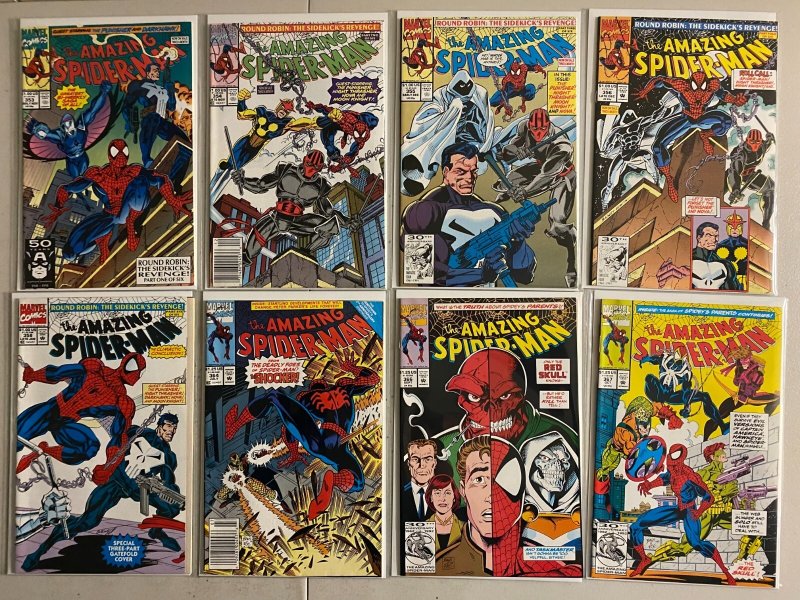 Amazing Spider-Man lot #327-389 Marvel 1st Ser. (average 7.0) 35 diff (1989-94)
