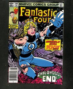 Fantastic Four #245 Invisible Girl!