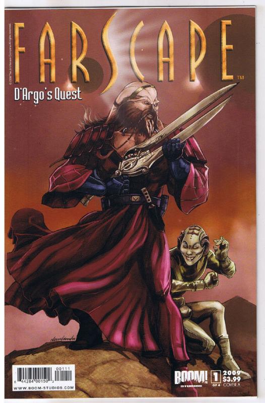 FARSCAPE D'Argo's Quest #1 A, NM-, Sci-Fi, Crichton, Aeryn Sun, 2009