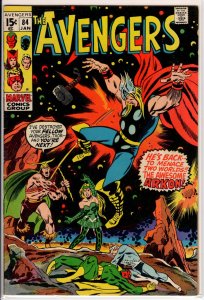 The Avengers #84 (1971) 6.5 FN+