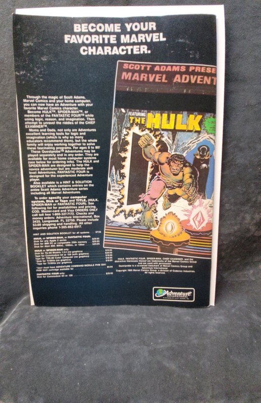 Web of Spider-Man #14 Newsstand Edition (1986)