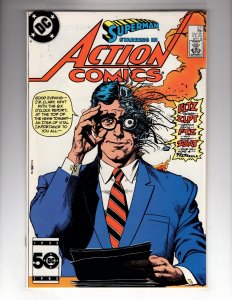 Action Comics #571 (1985)  Brian Bolland Cover!   / ECA1c