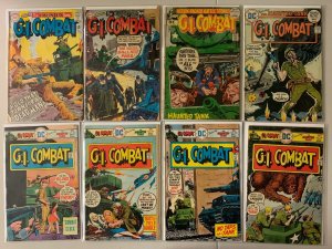 G.I. Combat comics lot #129-199 15 diff avg 4.5 (1968-77)