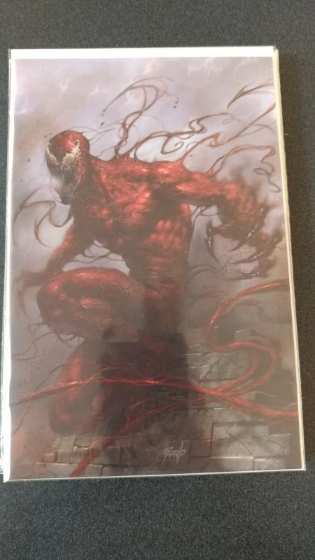 WEB OF VENOM CARNAGE BORN #1 SCORPION COMICS PARRILLO VIRGIN VARIANT COVER