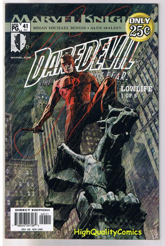 DAREDEVIL #41, NM, Lowlife, Bendis, Man without Fear, 2003, more DD in store