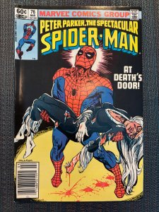 The Spectacular Spider-Man #76 Newsstand Edition (1983)