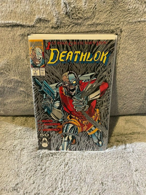 Lot Of 4 Books DEATHLOK 1 3 5 25 Marvel Comics 