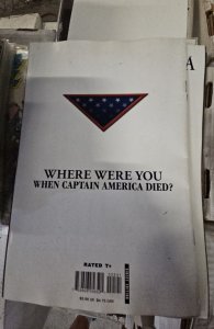 Captain America #25 Second Print Cover (2007)