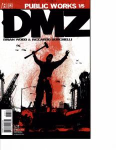 Lot Of 4 DMZ Vertigo Comic Books #11 12 13 16 Iron Man  AK5