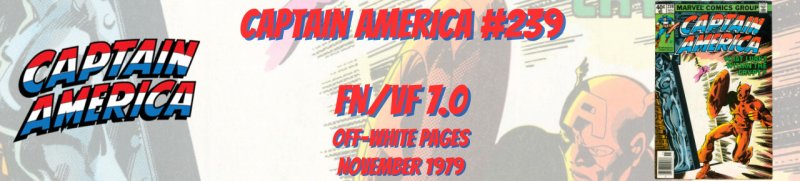 Captain America 239 FN/VF 7.0 Marvel 1979