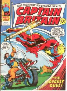 CAPTAIN BRITAIN (1976) 38 VERY FINE LAWRENCE/WILSON/MAR COMICS BOOK