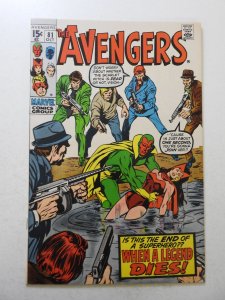 The Avengers #81 (1970) FN/VF Condition!