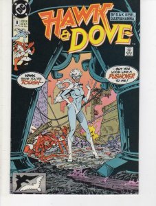 HAWK & DOVE #8, VF/NM, Kesel, 1989 1990, DC Comics, Scott Hana, more in store