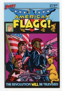 American Flagg! #12 First Comics Howard Chaykin NM