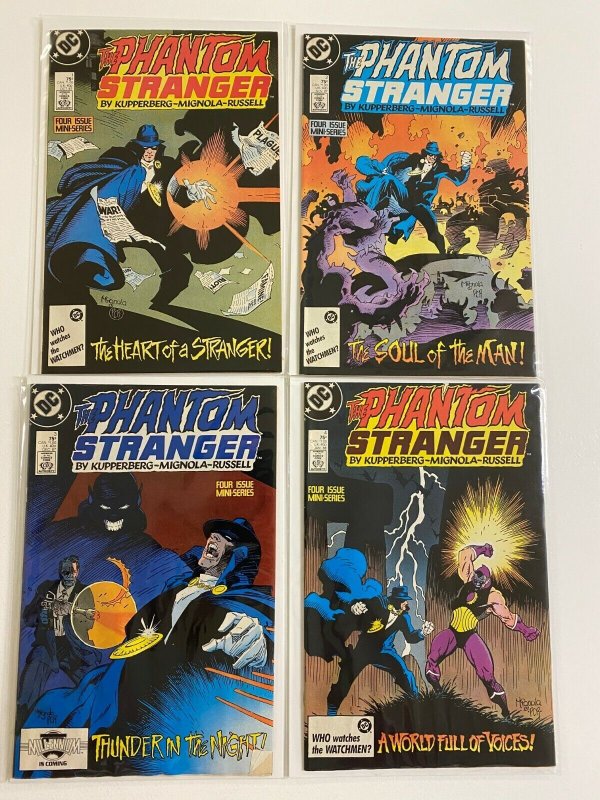 The Phantom Stranger setL #1-4 H20 Damage 4.0 VG (1987)