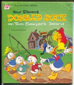 Donald Duck #2409 1960-Whitman-On Tom Sawyer's Island-Disney-Tell-A Talk-FN