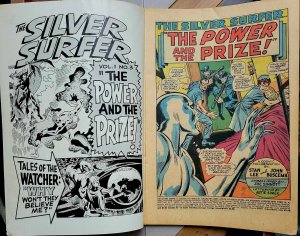 THE SILVER SURFER #3 VG Marvel 1968 KEY 1st App MEPHISTO J.Buscema Art + WATCHER