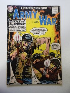 Our Army at War #95 (1960) GD/VG Condition moisture stains