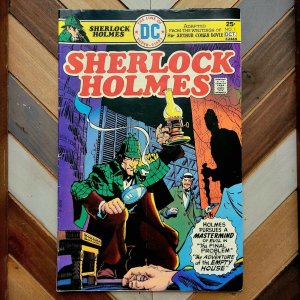 SHERLOCK HOLMES #1 VG/FN (DC 1975) BERNI WRIGHTSON Cover ONE-SHOT